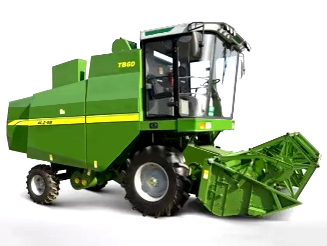 Wheat Combine Harvester 4LZ-6B for sale