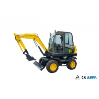 Mini wheeled Excavator HWL30 for sale