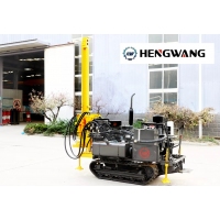 NEW Small crawler Mountain Drill Rig  HWL30Z Guardrail Pile, DTH Drilling Rig , Hydraulic Core Drill Rig, Pneumatic Drill Rig, Geological Exploration Drill Rig, Big Diameter Drill Rig