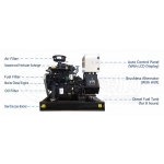 NEW 200kW WEICHAI   Engine Marine Diesel Genset HTD-200FC   CONSTRUCTION MACHINERY cost