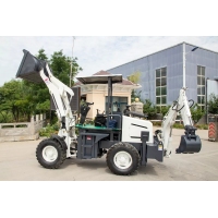 NEW Compact backhoe loader HW08-12   for sale in Africa, India, Malaysia, USA, the UK