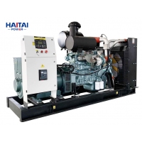 NEW Industrial 120kW Haitai Sinotruk Natural Gas GenSet HTG-120GF  for sale