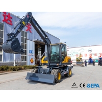 Wheeled Excavator HWL85 for sale at cheapest price